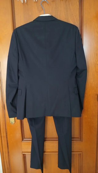 Traje Zara Azul Marino Completo