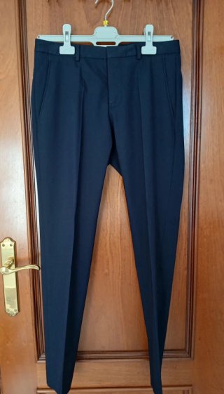 Traje Zara Azul Marino Completo