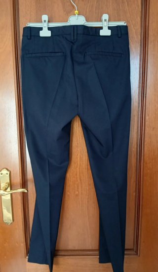 Traje Zara Azul Marino Completo