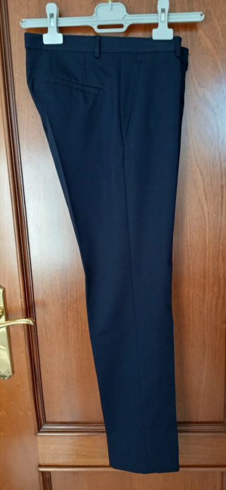 Traje Zara Azul Marino Completo