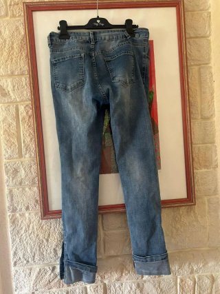 Jeans donna blu