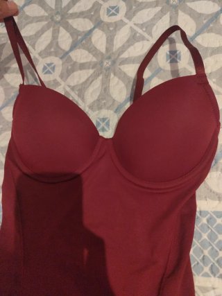 Body Moldeador Burdeos Mujer Nuevo