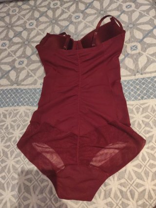 Body Moldeador Burdeos Mujer Nuevo