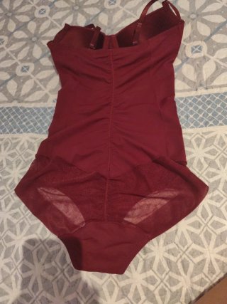 Body Moldeador Burdeos Mujer Nuevo