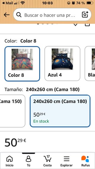 Funda Nórdica Cama 180x200 Paisley