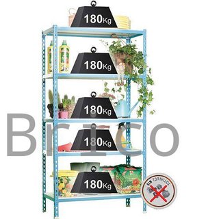 Estantería Metálica 1800x900x300 mm - 900 Kg