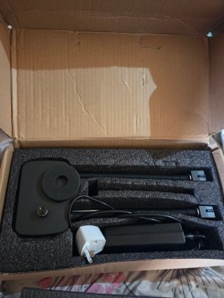 Lámpara LED 2 Brazos Soporte Móvil