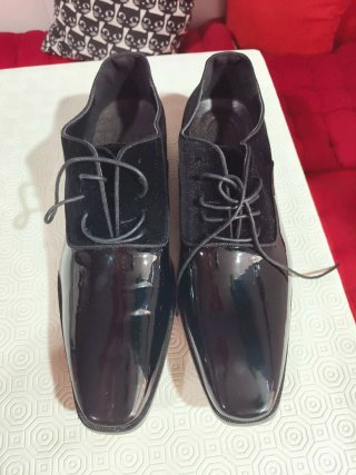 Zapatos de vestir negros talla 47