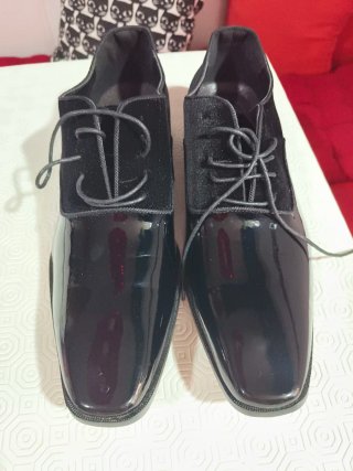 Zapatos de vestir negros talla 47