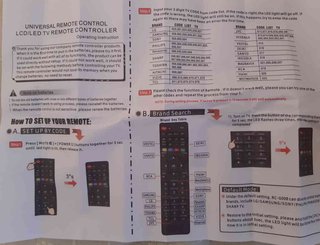OFERTA. Mando universal para TV Television.