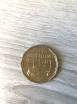 Moneda 100 Pesos Argentina Mundial 1978