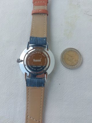 Reloj Sami Azul y Marrón