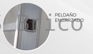 Escalera Aluminio 3x19 - 5+5+5 M - 80x25mm