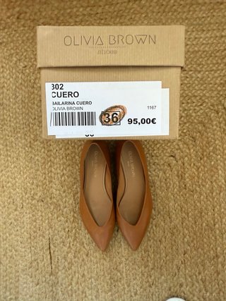 Manoletinas Olivia Brown Marrones