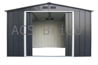 Caseta Metálica Eco Gandia 233x322x196 cm - Duramax