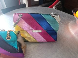 2 Bolsos de fiesta multicolor