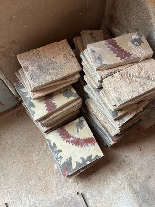 Pavimento hidráulico antiguo