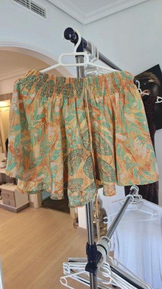 Falda pantalón estampado floral