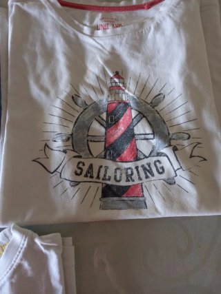 Lote 5 Camisetas Manga Corta Talla 11-12