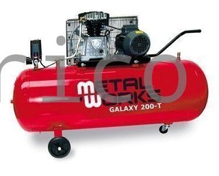 Compresor 200 Litros - 3 Hp - 230V- Metalworks