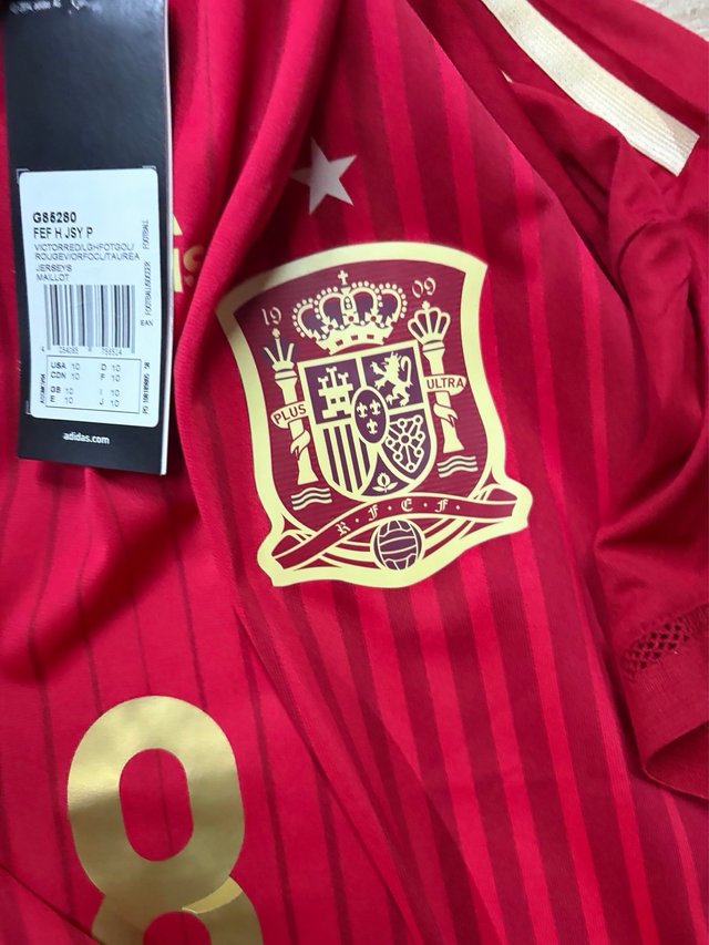 Camiseta España Xavi Adizero Player Issue