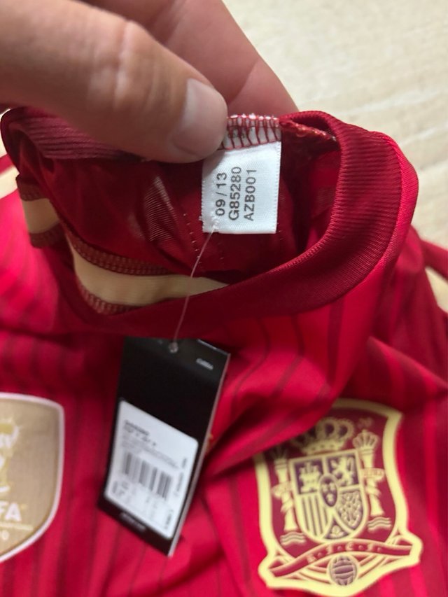 Camiseta España Xavi Adizero Player Issue