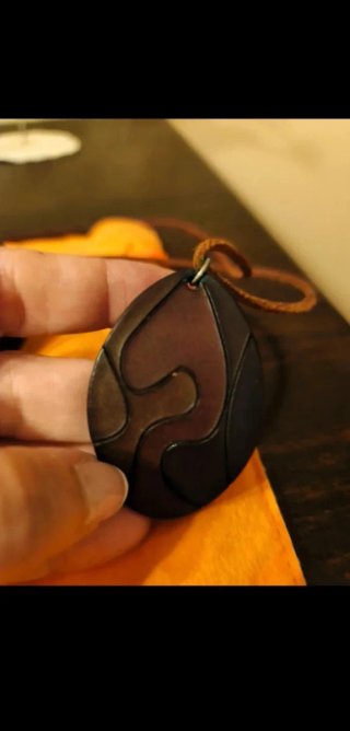 Conjunto colgante y brazalete