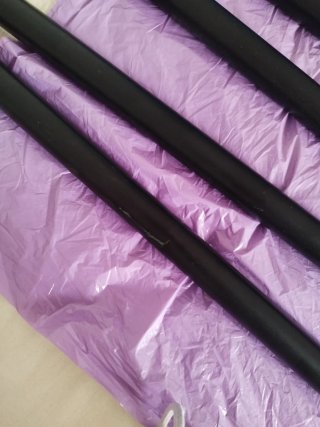 Patas metálicas negras para muebles (4 unidades)