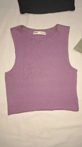 Lote 4 Tops Pull&Bear Talla S