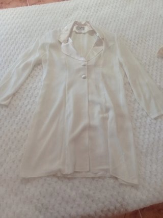 Vestido Beige Elegante Talla M