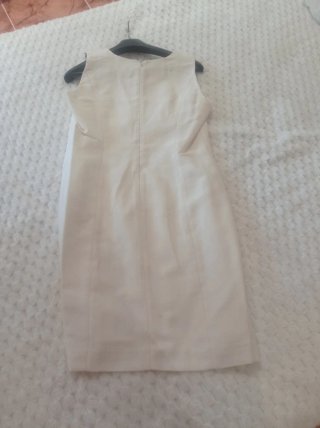 Vestido Beige Elegante Talla M