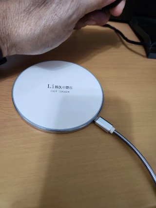 Cargador Inalámbrico Limxems Blanco