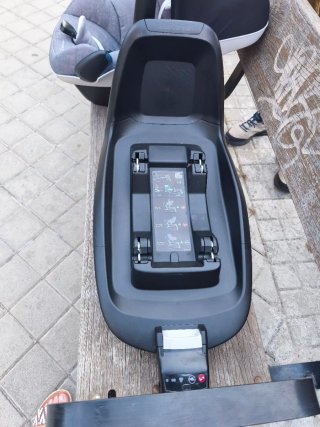 Silla de coche bebé gris grupo 0