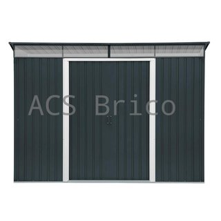 Caseta Metálica Top Shed Pent Roof Antracita 173x263x201 cm - Duramax