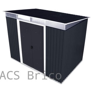 Caseta Metálica Top Shed Pent Roof Antracita 173x263x201 cm - Duramax