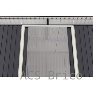 Caseta Metálica Top Shed Pent Roof Antracita 173x263x201 cm - Duramax
