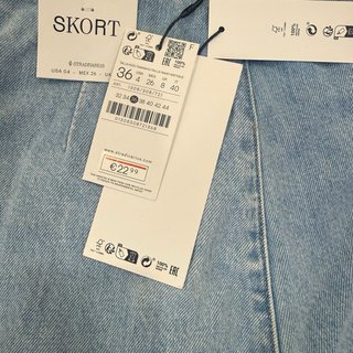 Falda pantalón Stradivarius SKORT SIN ESTRENAR