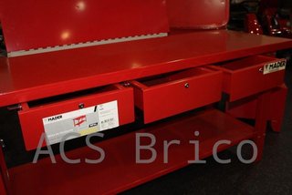 Banco Mesa Trabajo Metal 2000x640 mm - 65260 - Mader
