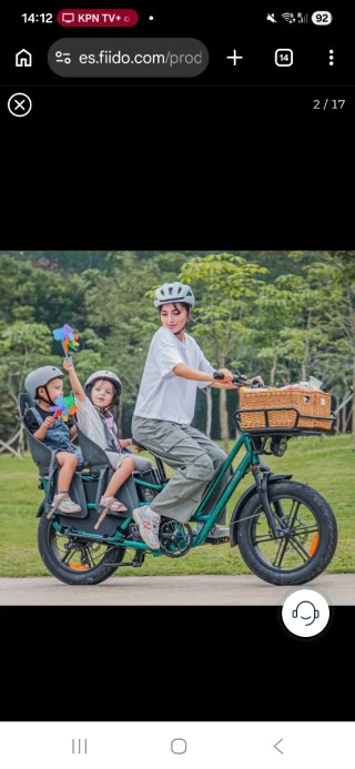 Fiido T2 Longtail Cargo E-bike