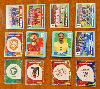 Lote 100 cromos diferentes mundial 2026 Panini