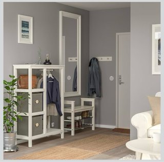 Armario Abierto Ikea HEMNES blanco