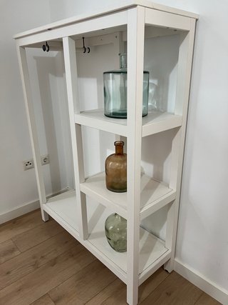 Armario Abierto Ikea HEMNES blanco