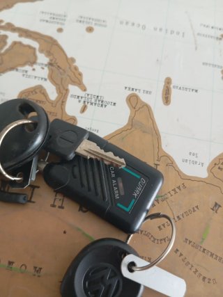 Llaves Volkswagen con mando alarma