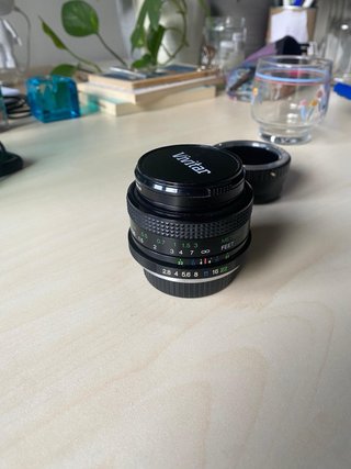 Vivitar 28mm f/2.8 M4/3 Adattatore