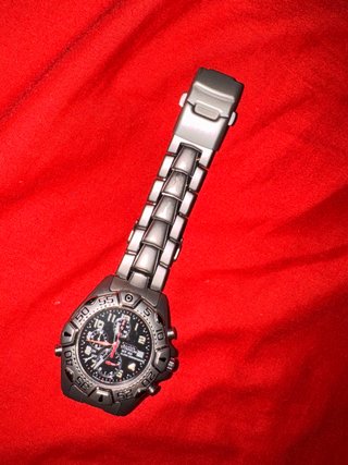 Citizen Titanium Cronógrafo Vintage WR 100