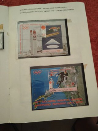 Álbum Sellos Yemen Arab Republic Sapporo 72