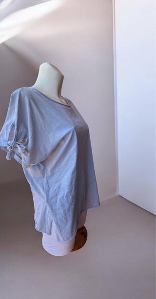 Camiseta Celeste Talla Única Made in Italy