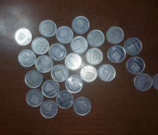 Colección 28 monedas España 1987