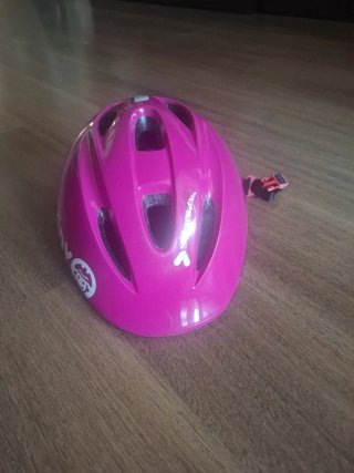 Casco infantil rosa Kiddy
