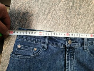 Falda Denim Wolf Blat Y2K Talla XXL